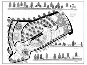 progetto giardino a Roma 1